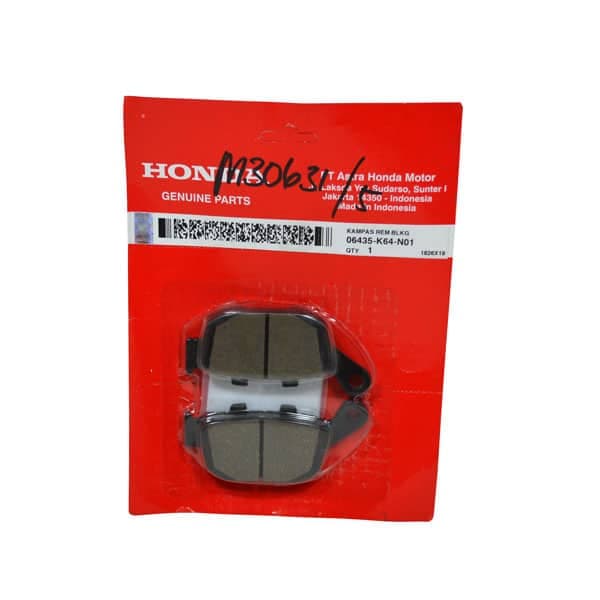 06435K64N01 - PAD SET, RR. | Spare part Honda original | Suma Parts Shop