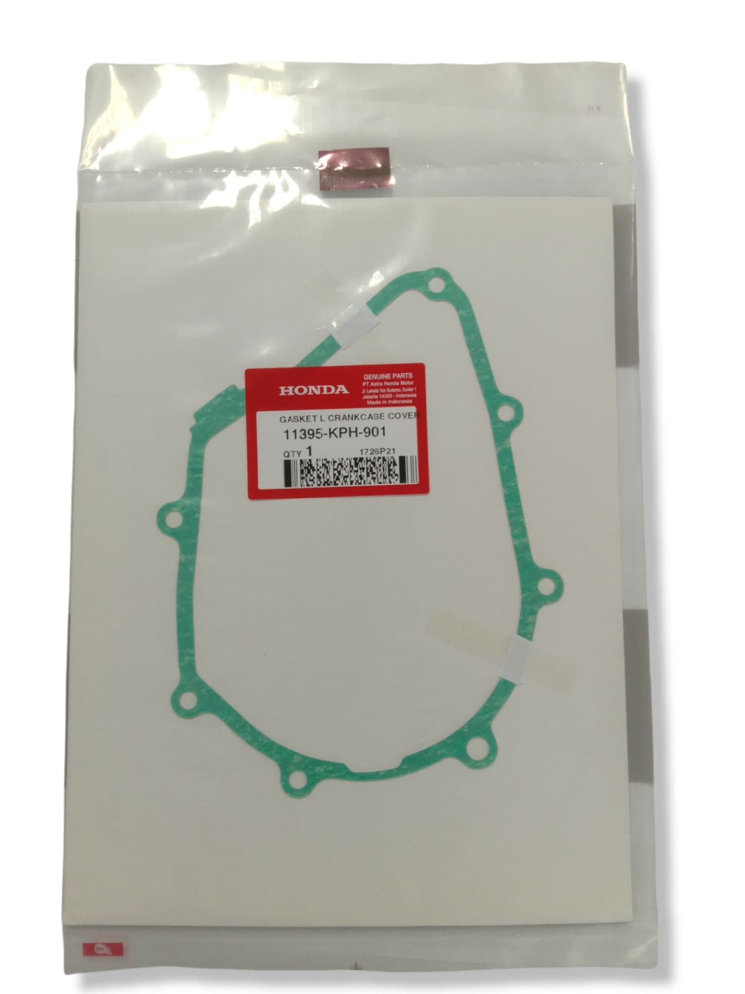 11395KPH901 - GASKET L CRANKCASE COVER | Spare part Honda original | Suma Parts Shop