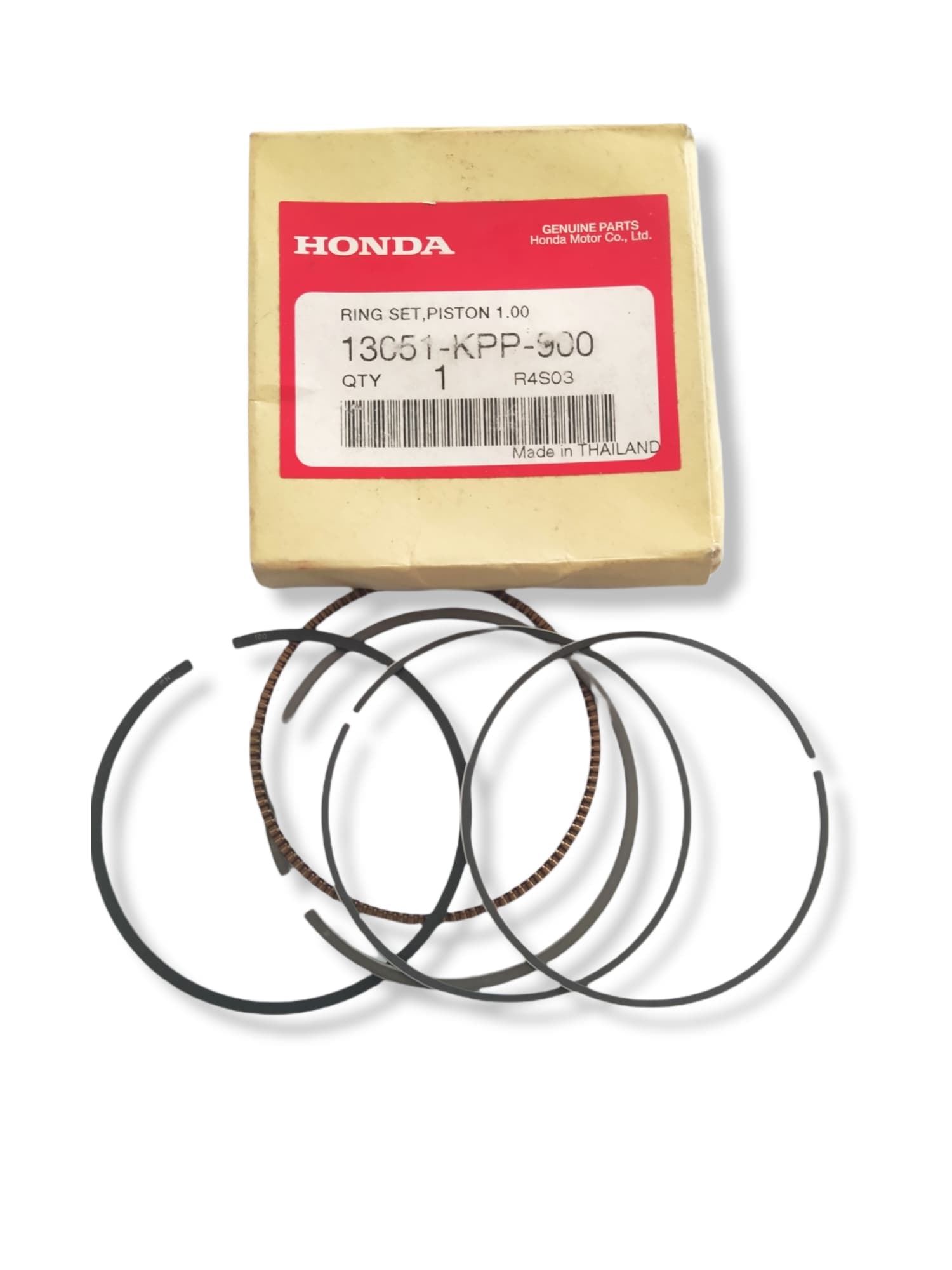 13051KPP900 - RING SET,PISTON 1.00 | Spare part Honda original | Suma Parts Shop