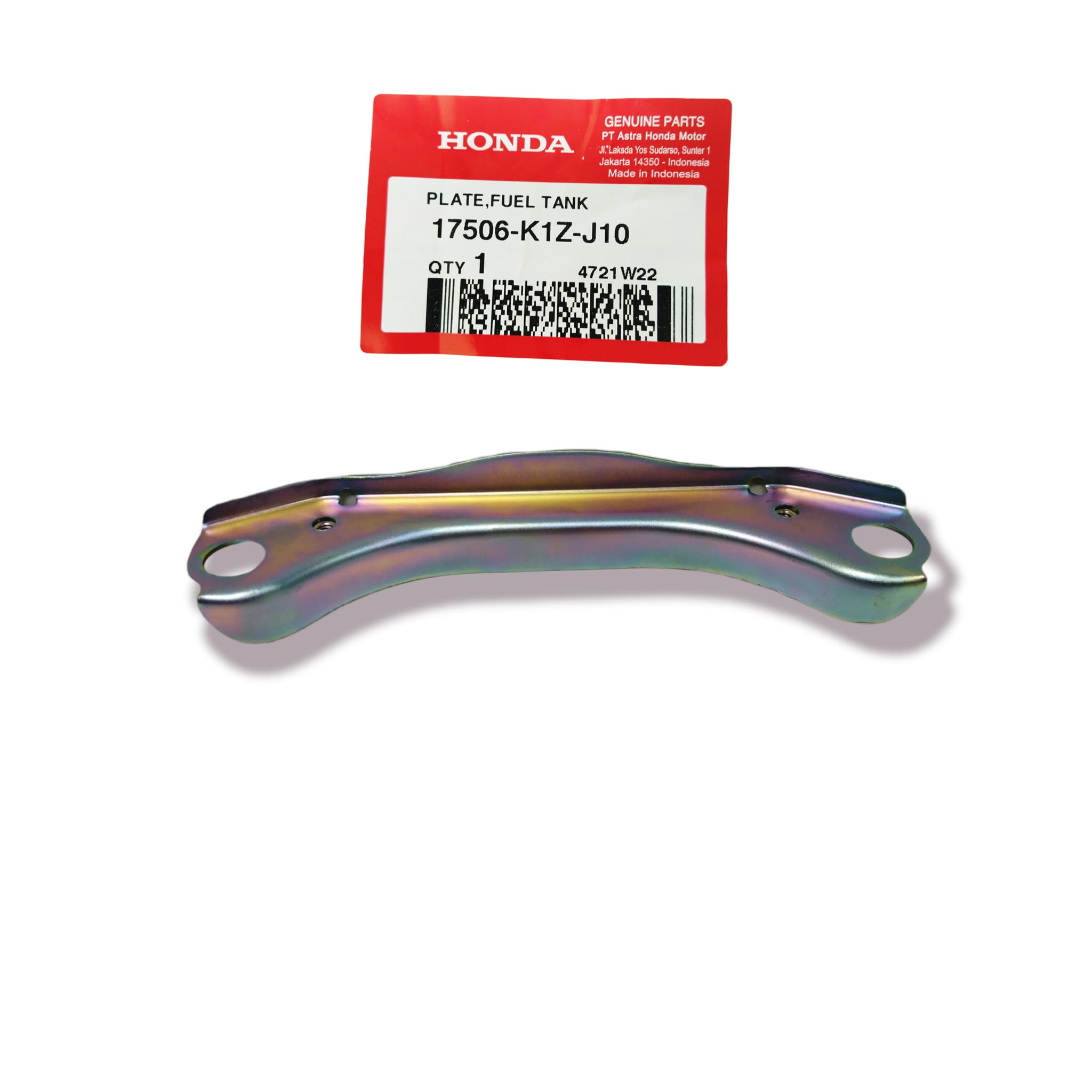 17506K1ZJ10 - PLATE,FUEL TANK 17506K1ZJ10 - PLATE,FUEL TANK | Spare part Honda original | Suma Parts Shop