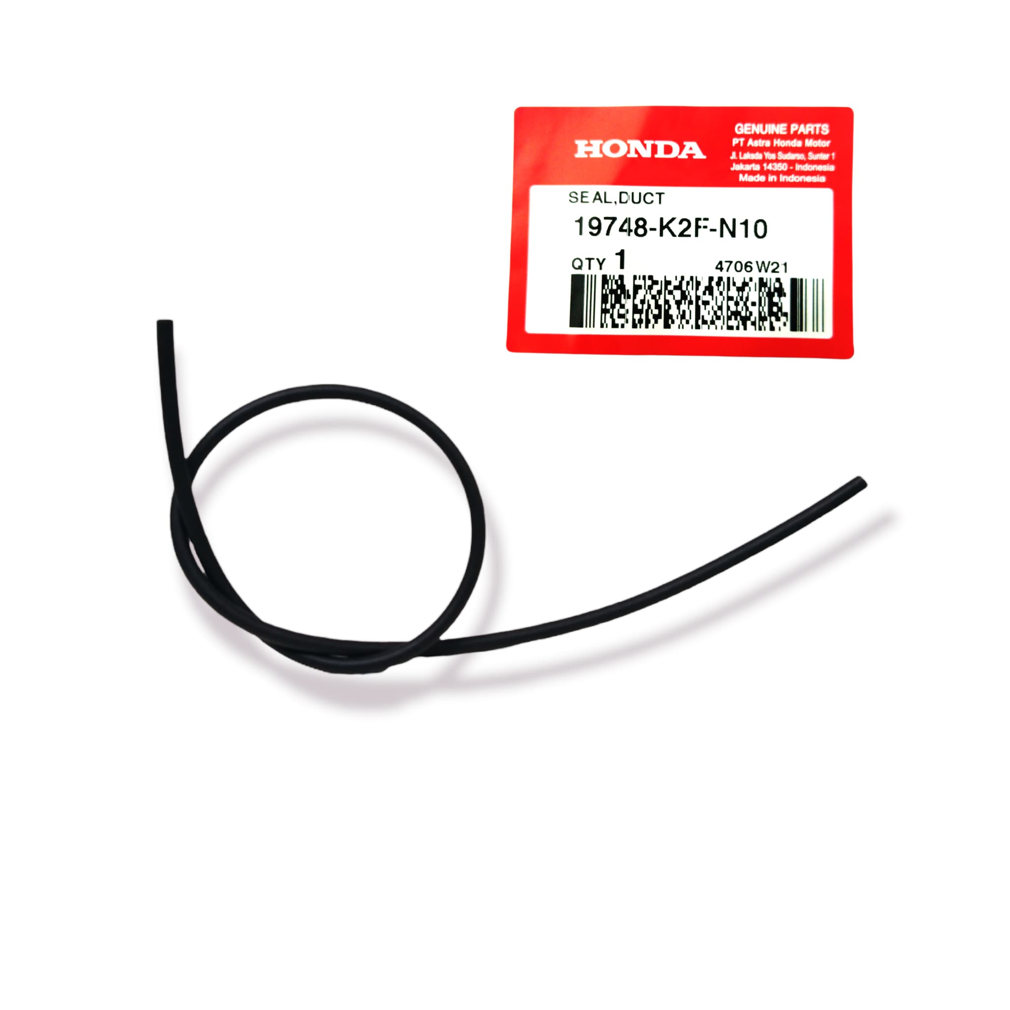 19748K2FN10 - SEAL,DUCT | Spare part Honda original | Suma Parts Shop