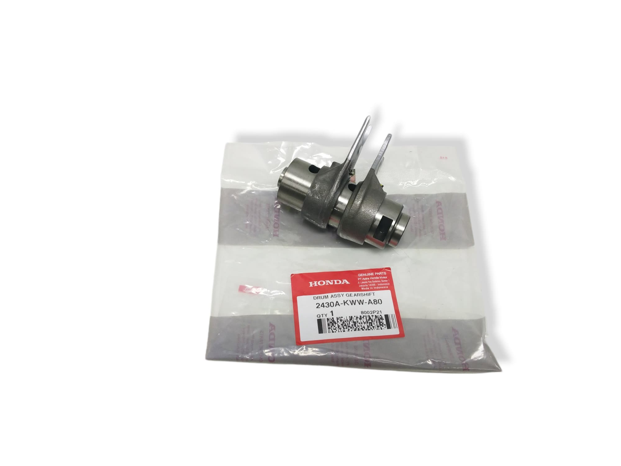 2430AKWWA80 - DRUM ASSY GEARSHIFT | Spare part Honda original | Suma Parts Shop