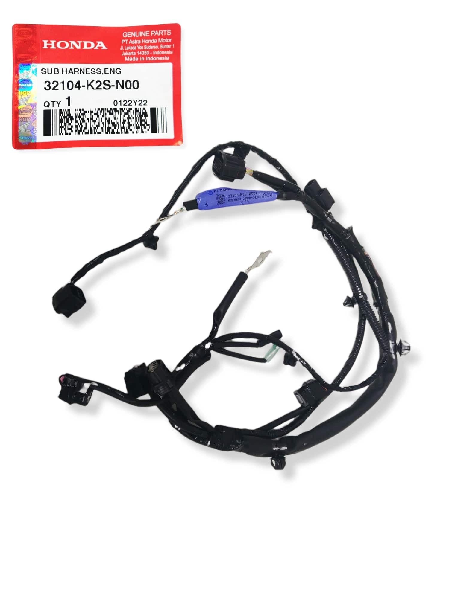 32104K2SN00 - SUB HARNESS,ENG | Spare part Honda original | Suma Parts Shop
