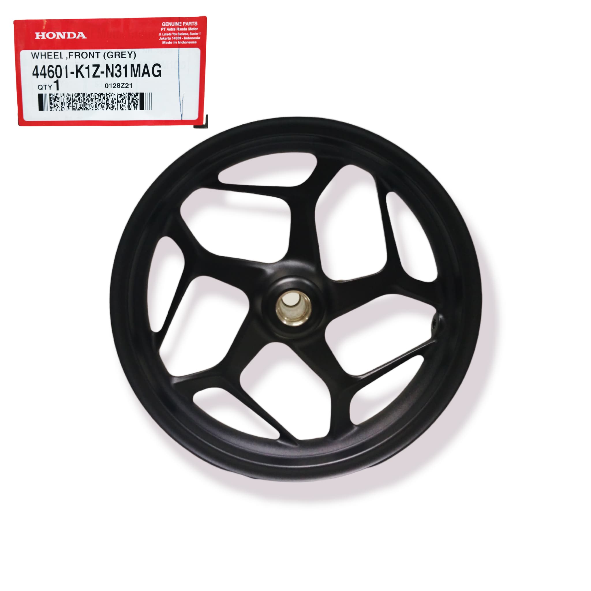 44601K1ZN31MAG - WHEEL,FRONT (GREY) 44601K1ZN31MAG - WHEEL,FRONT (GREY) | Spare part Honda original | Suma Parts Shop