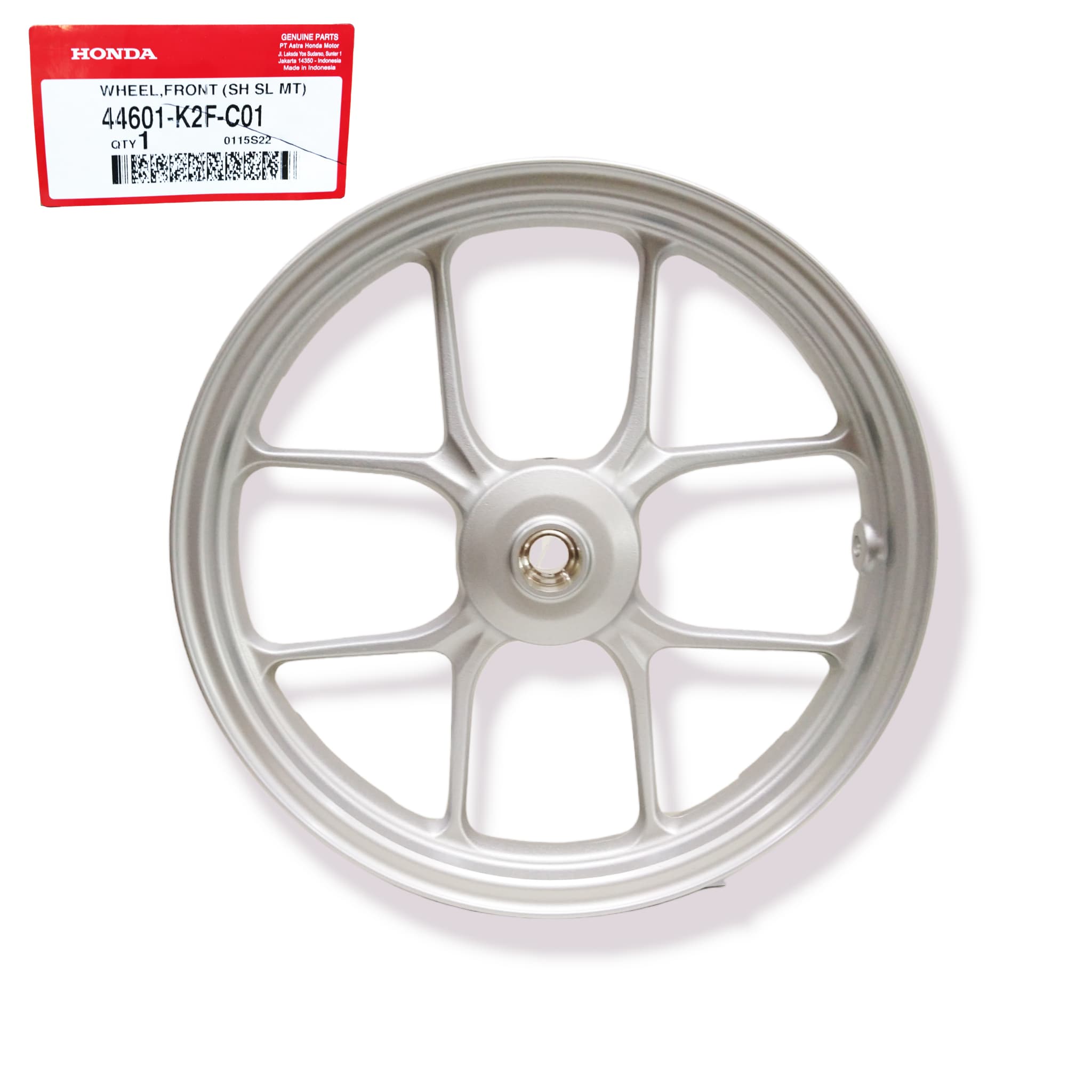 44601K2FC01 - WHEEL,FRONT (SH SL MT) | Spare part Honda original | Suma Parts Shop