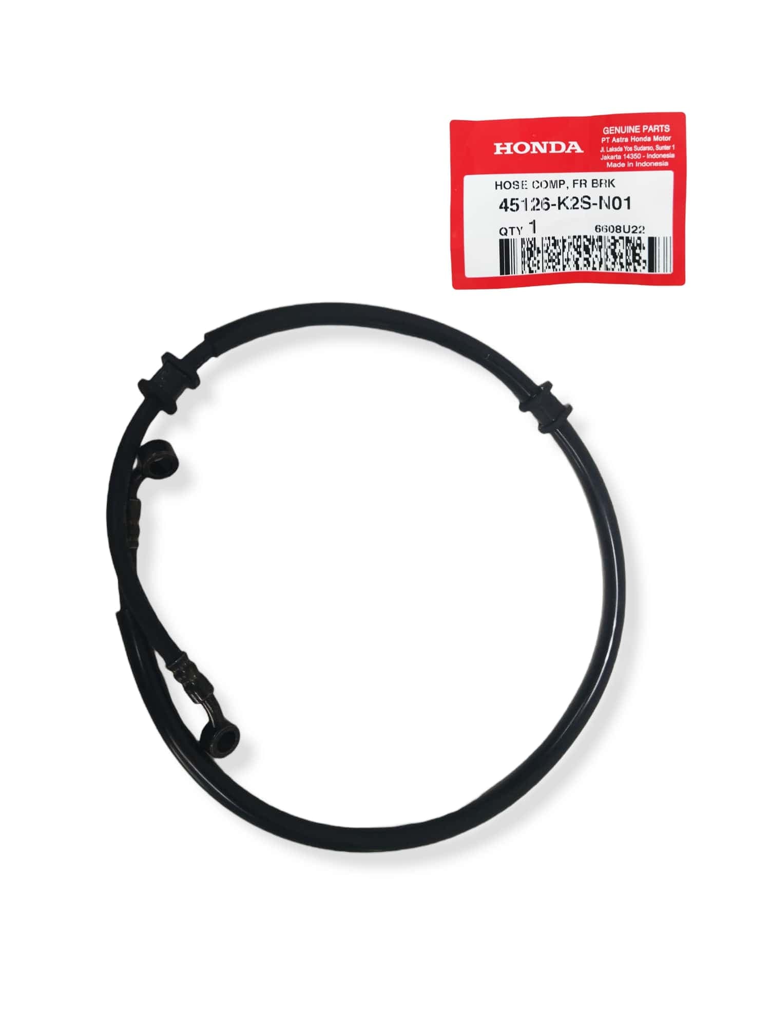 45126K2SN01 - HOSE COMP, FR BRK | Spare part Honda original | Suma Parts Shop