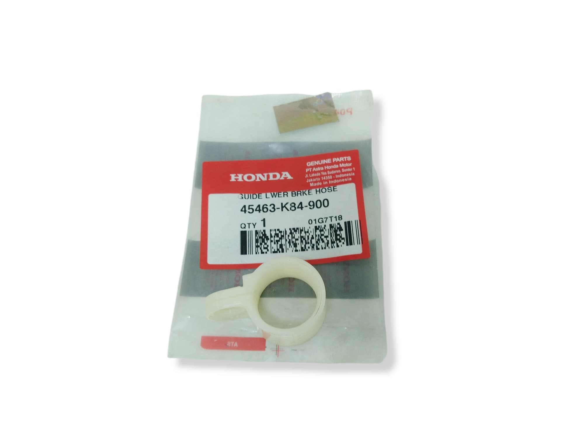 45463K84900 - GUIDE LWER BRKE HOSE 45463K84900 - GUIDE LWER BRKE HOSE | Spare part Honda original | Suma Parts Shop