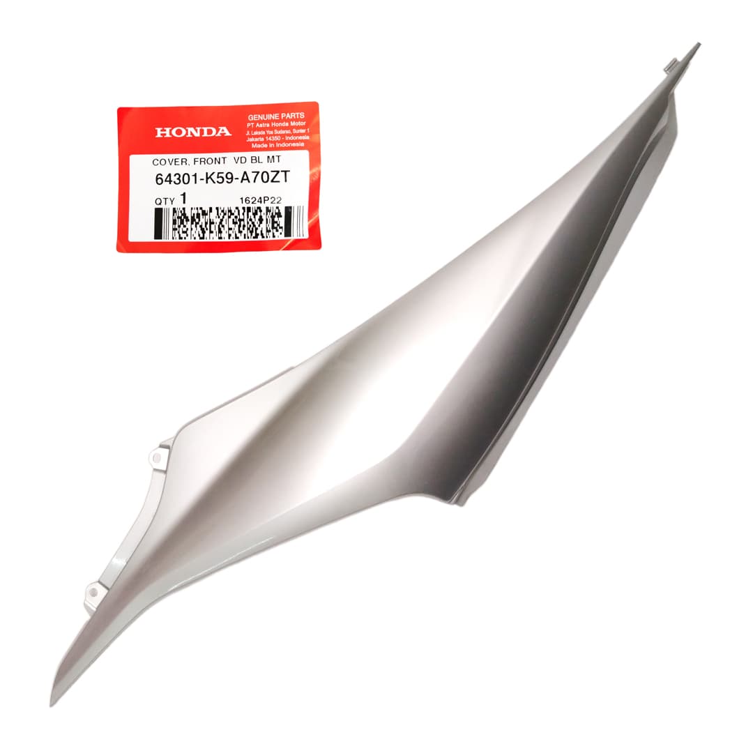 64301K59A70ZT - COVER, FRONT (VD BL MT) | Spare part Honda original | Suma Parts Shop