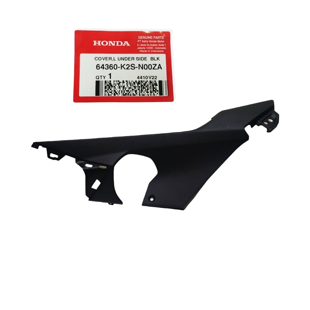 64360K2SN00ZA - COVER,L UNDER SIDE (BLK) | Spare part Honda original | Suma Parts Shop