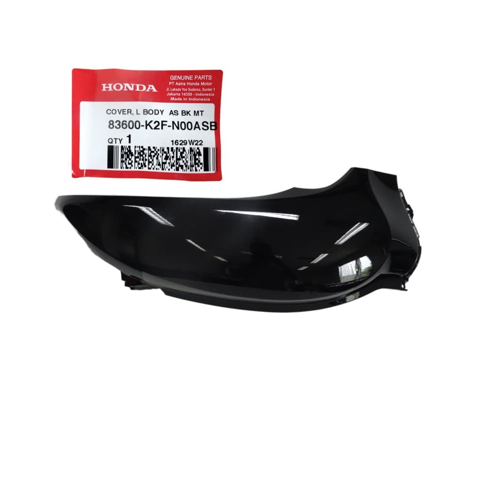 83600K2FN00ASB - COVER, L BODY (AS BK MT) 83600K2FN00ASB - COVER, L BODY (AS BK MT) | Spare part Honda original | Suma Parts Shop