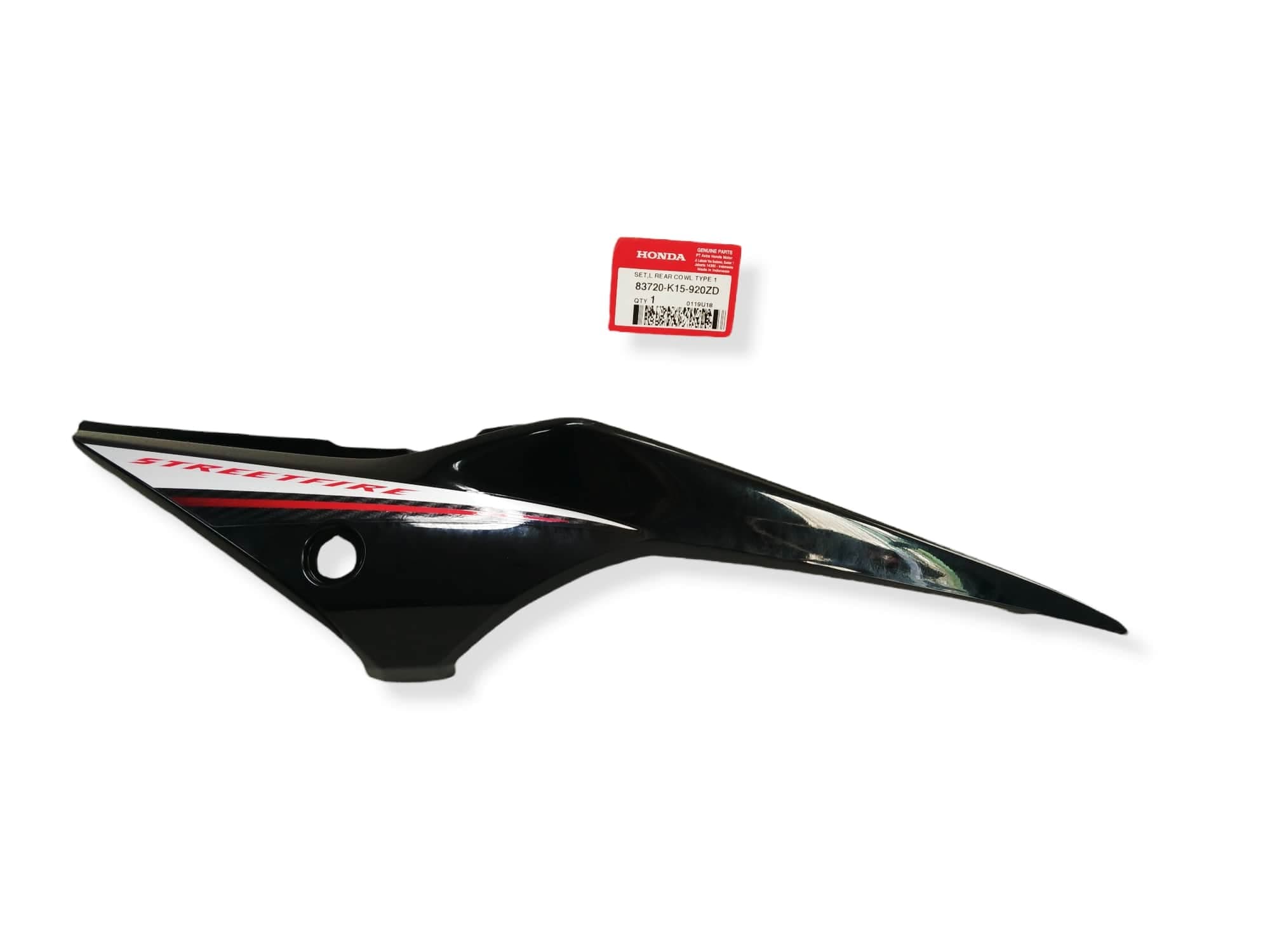 83720K15920ZD - SET,L REAR COWL TYPE 1 83720K15920ZD - SET,L REAR COWL TYPE 1 | Spare part Honda original | Suma Parts Shop