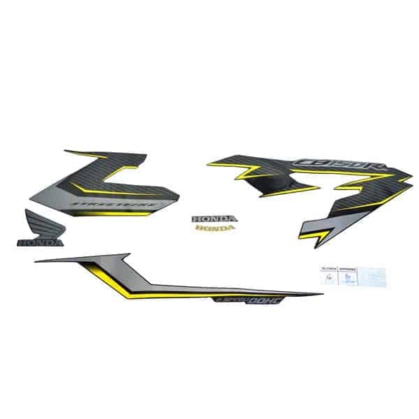 871X0K15630ZBR - STRIPE SET BLACK YELLOW R | Spare part Honda original | Suma Parts Shop