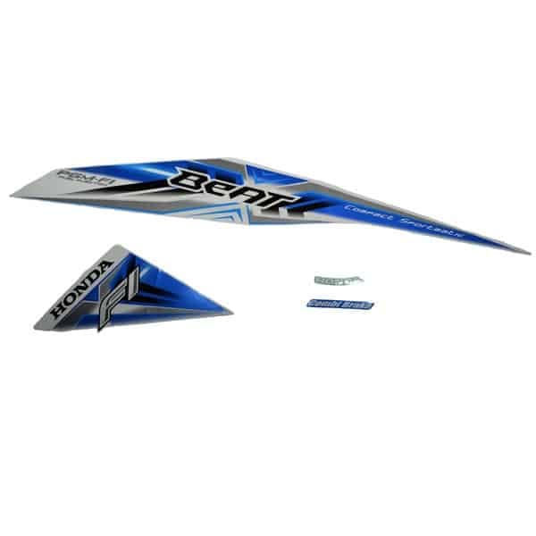 871X0K25600ZCL - STRIPE SET L WHITE BLUE | Spare part Honda original | Suma Parts Shop
