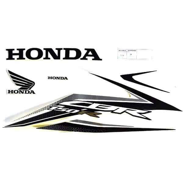 871X0K45N40ZBR - STRIPE SET R WHITE | Spare part Honda original | Suma Parts Shop
