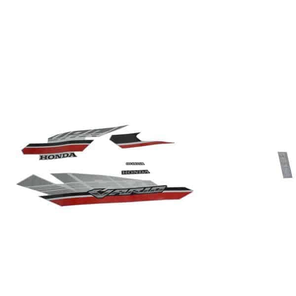 871X0K60B40ZBR - STRIPE SET R WHITE RED | Spare part Honda original | Suma Parts Shop