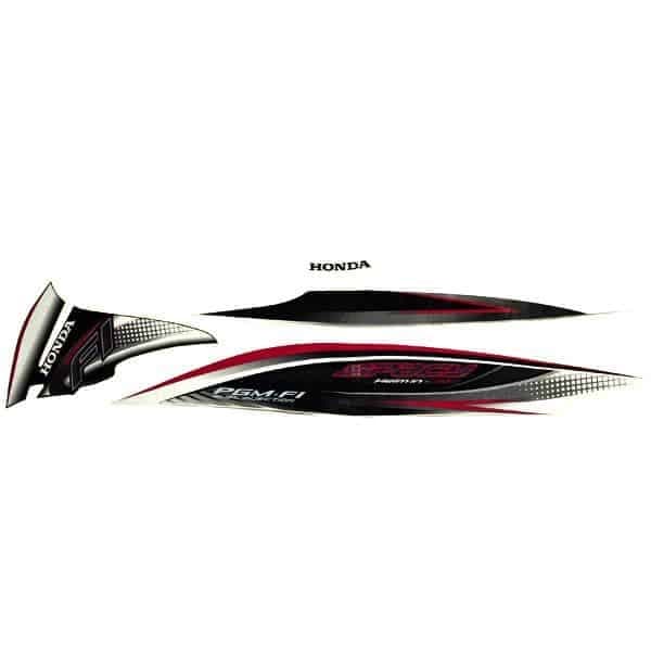 871X0KZLC30ZDR - STRIPE WHITE BLACK R | Spare part Honda original | Suma Parts Shop