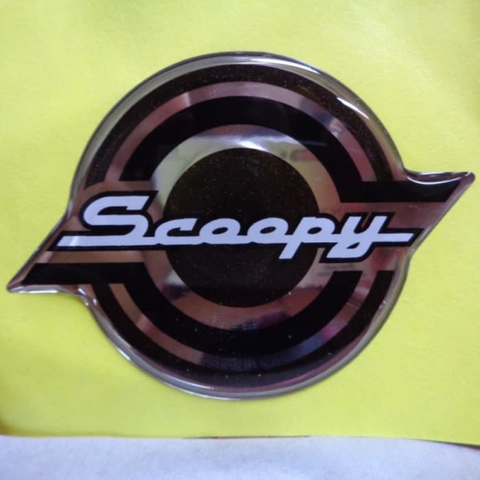 871X0SCOBRW - SCOOPY EMBLEM BROWN 871X0SCOBRW - SCOOPY EMBLEM BROWN | Spare part Honda original | Suma Parts Shop
