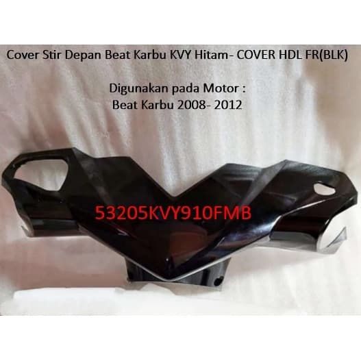 53205KVY910FMB - COVER HDL FR(BLK) | Spare part Honda original | Suma Parts Shop
