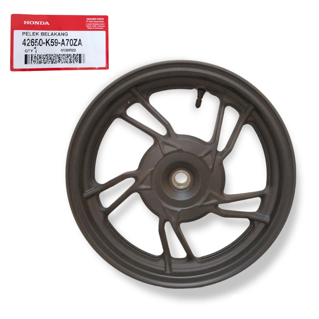 42650K59A70ZA - WHEEL SUB ASSY,RR (MA AX GY) 42650K59A70ZA - WHEEL SUB ASSY,RR (MA AX GY) | Spare part Honda original | Suma Parts Shop